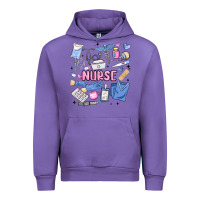 Tulip can't talk right now doing nurse stuff Urban Hoodie - MaliasSmallBusiness