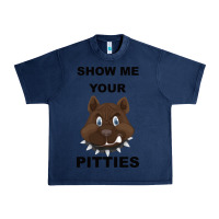 Navy Show Me Your Pitties Urban Heavy Tee - Bettercallsaul
