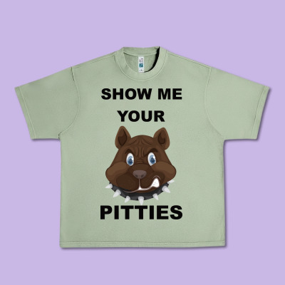 Show Me Your Pitties Urban Heavy Tee Designed By Bettercallsaul