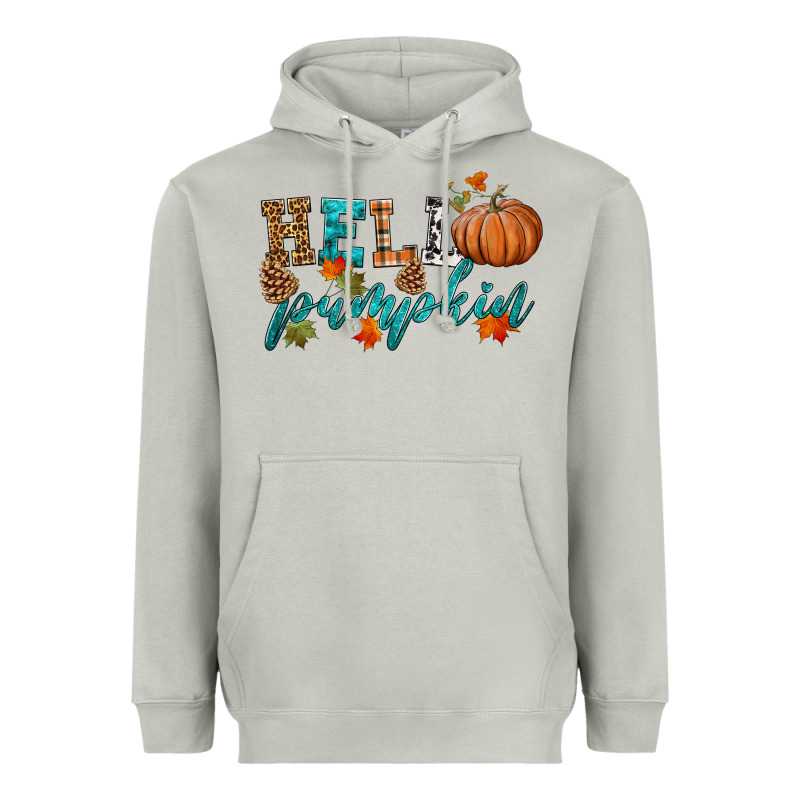 Hello Pumpkin Heavyweight Hoodie by HRA Design Shop | Teevron