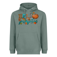 Sage hello pumpkin Heavyweight Hoodie - HRA Design Shop