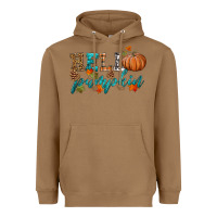 Toasted Coconut hello pumpkin Heavyweight Hoodie - HRA Design Shop