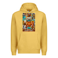 Antique Gold Western Farm Life Premium Hoodie - LillyAllenDesigns
