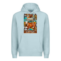 Blue Mist Western Farm Life Premium Hoodie - LillyAllenDesigns