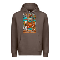 Coffee Western Farm Life Premium Hoodie - LillyAllenDesigns