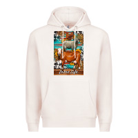Pale Pink Western Farm Life Premium Hoodie - LillyAllenDesigns