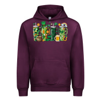 Mauve Wine st.patricks stanley Urban Hoodie - MaliasSmallBusiness