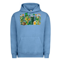 Pigment Pebble Blue st.patricks stanley Urban Hoodie - MaliasSmallBusiness