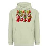 Matcha christmas grandma Heavyweight Hoodie - FaDigitalArtStudio