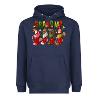 Navy christmas grandma Heavyweight Hoodie - FaDigitalArtStudio