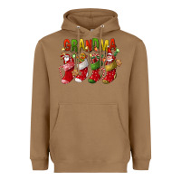 Toasted Coconut christmas grandma Heavyweight Hoodie - FaDigitalArtStudio