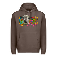 Coffee Western Love Sheeps Premium Hoodie - LillyAllenDesigns