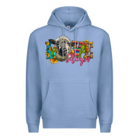 Colony Blue Western Love Sheeps Premium Hoodie - LillyAllenDesigns
