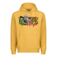 Mustard Western Love Sheeps Premium Hoodie - LillyAllenDesigns
