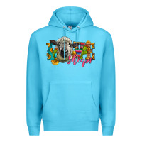 Ocean Blue Western Love Sheeps Premium Hoodie - LillyAllenDesigns