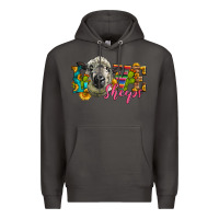 Smoke Western Love Sheeps Premium Hoodie - LillyAllenDesigns