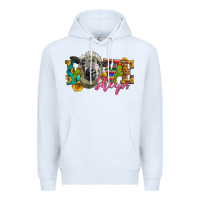 White Western Love Sheeps Premium Hoodie - LillyAllenDesigns