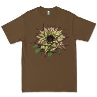 Cacao sun   fill purple sunflower Premium Tee - LillyAllenDesigns