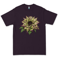 Plum sun   fill purple sunflower Premium Tee - LillyAllenDesigns