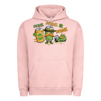 Pigment Salmon deink drank drunk st. patrick's day Urban Hoodie - MaliasSmallBusiness