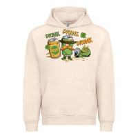Sandshell deink drank drunk st. patrick's day Urban Hoodie - MaliasSmallBusiness