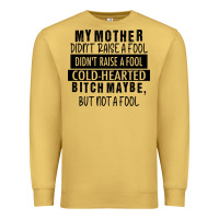 Antique Gold my mother black Premium Sweatshirt - RacoonDesign