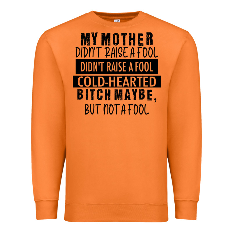 My Mother Black Premium Sweatshirt by RacoonDesign | Teevron