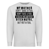Dove Grey my mother black Premium Sweatshirt - RacoonDesign