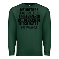 Sports Green my mother black Premium Sweatshirt - RacoonDesign