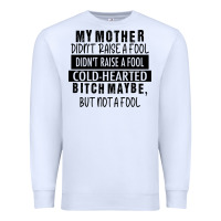 White my mother black Premium Sweatshirt - RacoonDesign