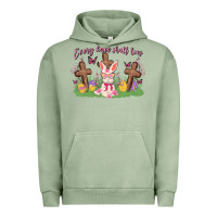 Pigment Oil Green every knee shall bow Urban Hoodie - MaliasSmallBusiness