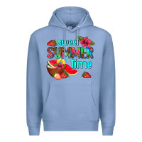 Colony Blue sweet summer time Premium Hoodie - AdoDesignShop