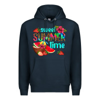 Navy sweet summer time Premium Hoodie - AdoDesignShop
