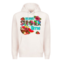 Pale Pink sweet summer time Premium Hoodie - AdoDesignShop