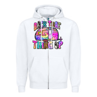 White back that thing up Zipper Hoodie - Zillion Design Studio
