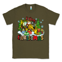 Army Green i dig christmas Classic Tee - Zillion Design Studio