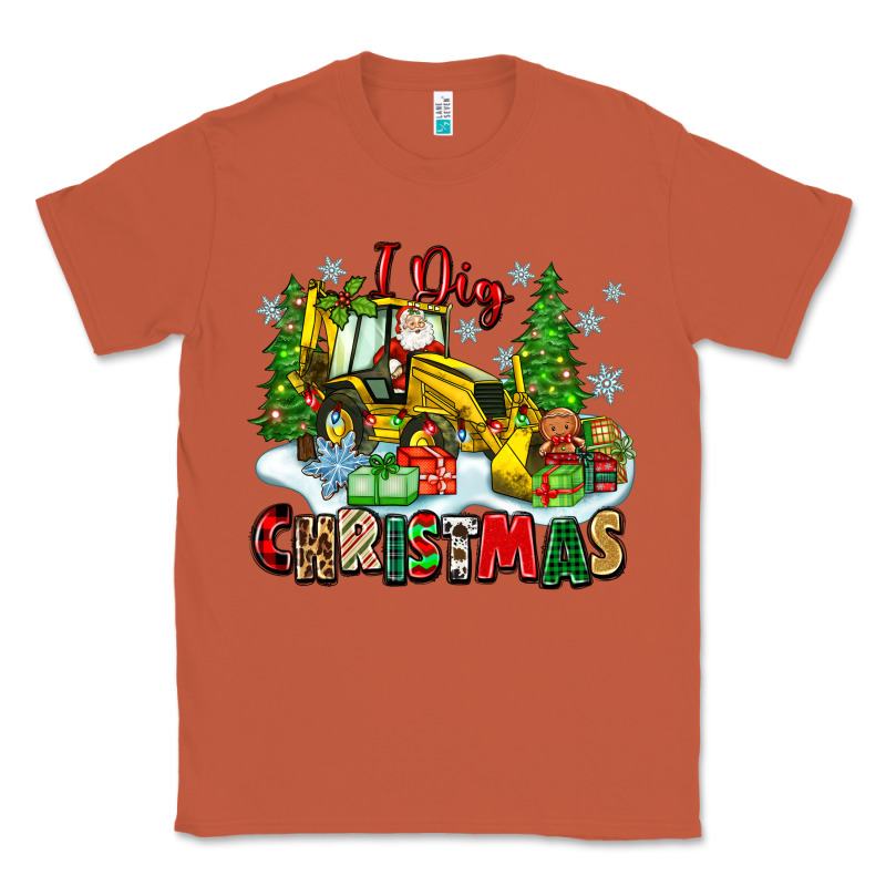 I Dig Christmas Classic Tee by Zillion Design Studio | Teevron