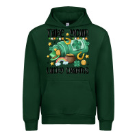 Forest Green take your lucky charms Urban Hoodie - MaliasSmallBusiness