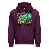 Mauve Wine take your lucky charms Urban Hoodie - MaliasSmallBusiness