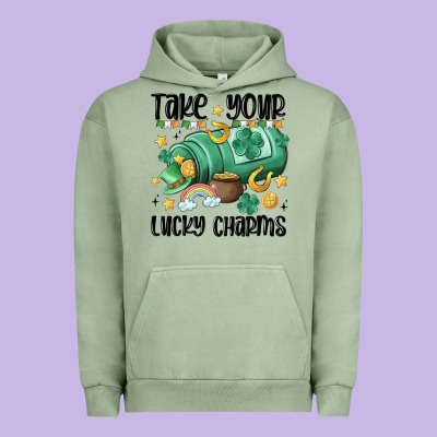Take Your Lucky Charms Urban Hoodie Designed By Maliassmallbusiness