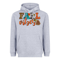 Heather Grey fall vibes Heavyweight Hoodie - HRA Design Shop