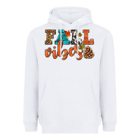 White fall vibes Heavyweight Hoodie - HRA Design Shop