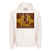 Pale Pink horse Premium Hoodie - BarkalooDesign