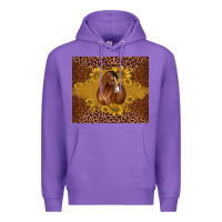 Purple horse Premium Hoodie - BarkalooDesign