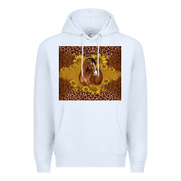 White horse Premium Hoodie - BarkalooDesign