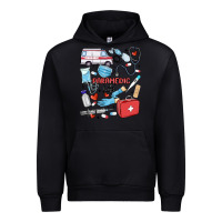 Black can't talk right now doing paramedic stuff Urban Hoodie - MaliasSmallBusiness