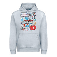 Heather Grey can't talk right now doing paramedic stuff Urban Hoodie - MaliasSmallBusiness