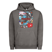Pigment Tornado can't talk right now doing paramedic stuff Urban Hoodie - MaliasSmallBusiness