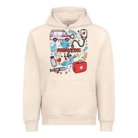 Sandshell can't talk right now doing paramedic stuff Urban Hoodie - MaliasSmallBusiness