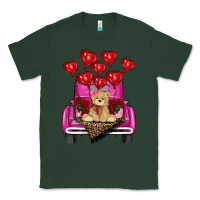 Sports Green Valentine's day tedybear truck Classic Tee - RanaPortraitStore